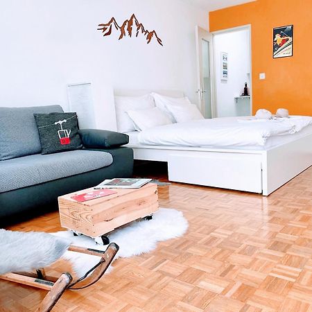 Studio Wolli - Stylish & Central - Steps To Matterhorn Gondola Zermatt Bagian luar foto